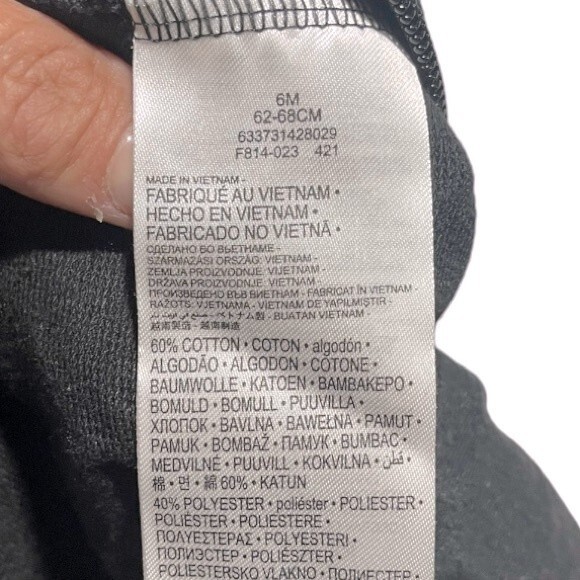 Nike Baby Hooded Unisex Coveralls, 6 Months - Picture 7 of 7